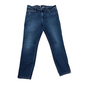 Kut from the Kloth Connie‎ Ankle Skinny mid rise split hem sz 10